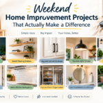 Weekend Home Improvement Projects That Actually Make a Difference
