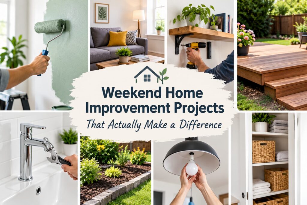 Weekend Home Improvement Projects That Actually Make a Difference