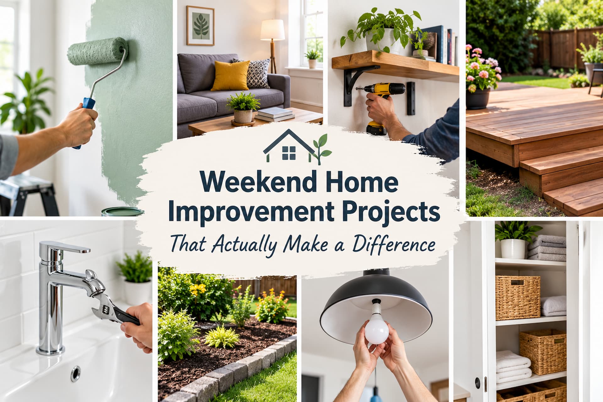 Weekend Home Improvement Projects That Actually Make a Difference